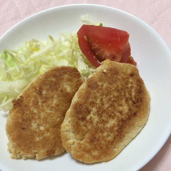 イソフラボンたっぷり♡超ヘルシー豆腐ハンバーグ